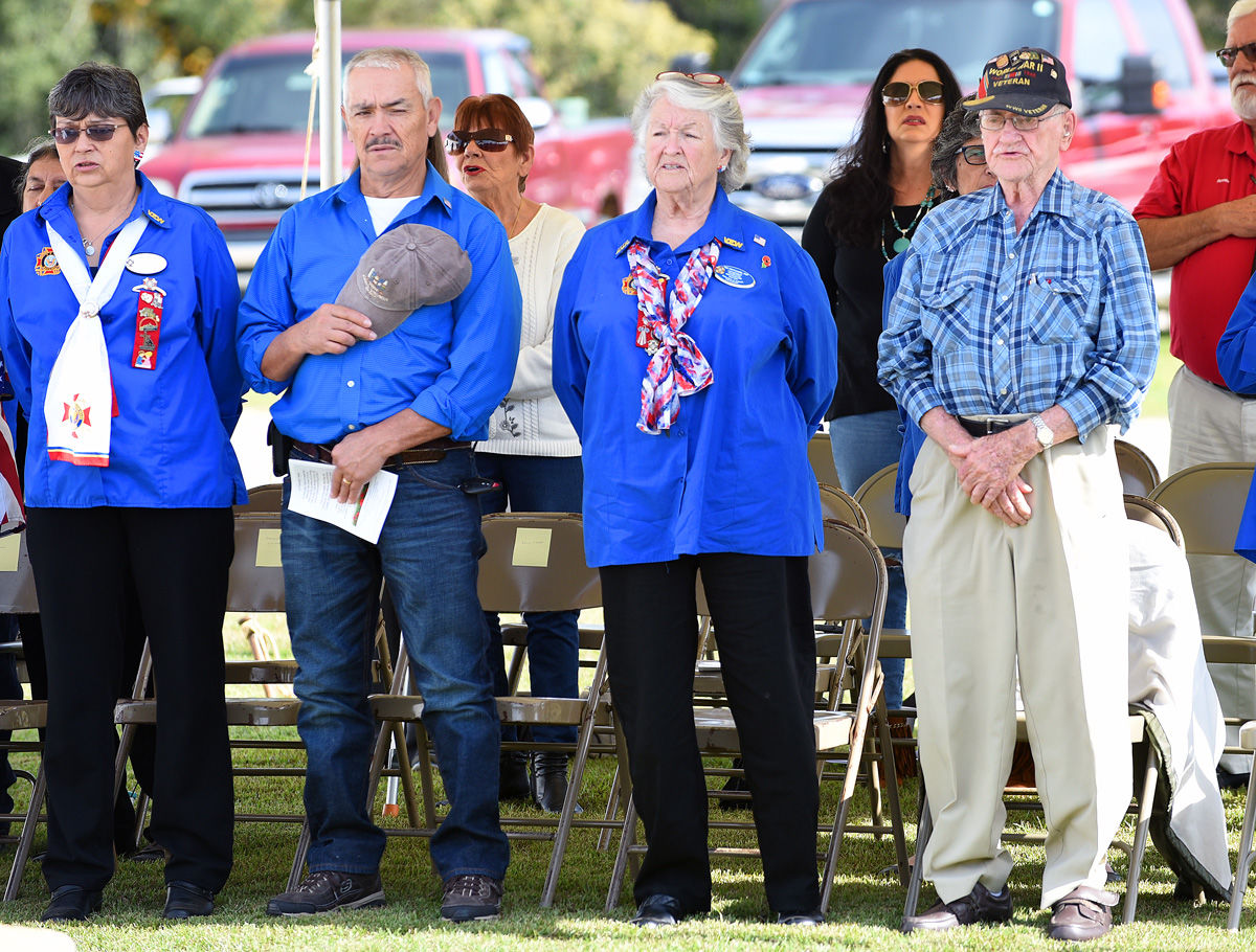 Veterans Day ceremony at VFW Post #3073